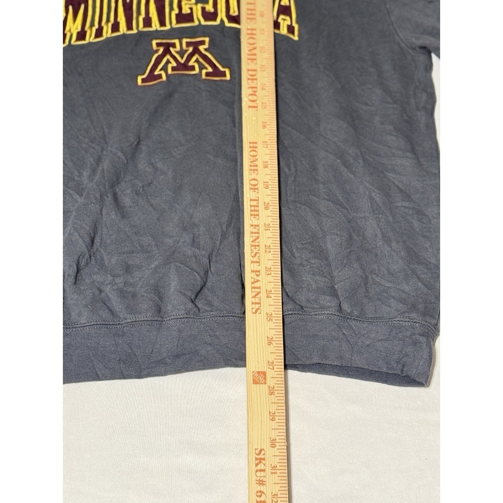 Men's XL Colosseum Gray Crew Minnesota Golden Gophers Brand New - Picture 4 of 6